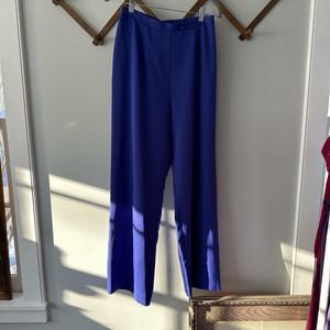 Vintage High Rise indigo trousers straight leg